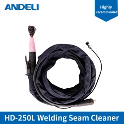 Andeli-溶接ガンHD-250L,溶接機,溶接ツール,洗浄用,トーチ,4m