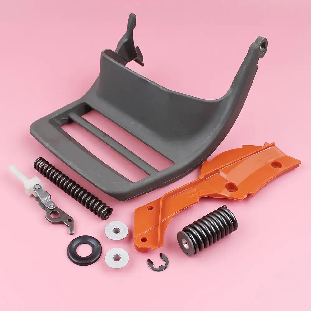 Chain Brake Handle Cover Sleeve Knee Joint Kit For Husqvarna 362 365 371 372 372XP Chainsaw 503 76 49-03 w Mount Screws