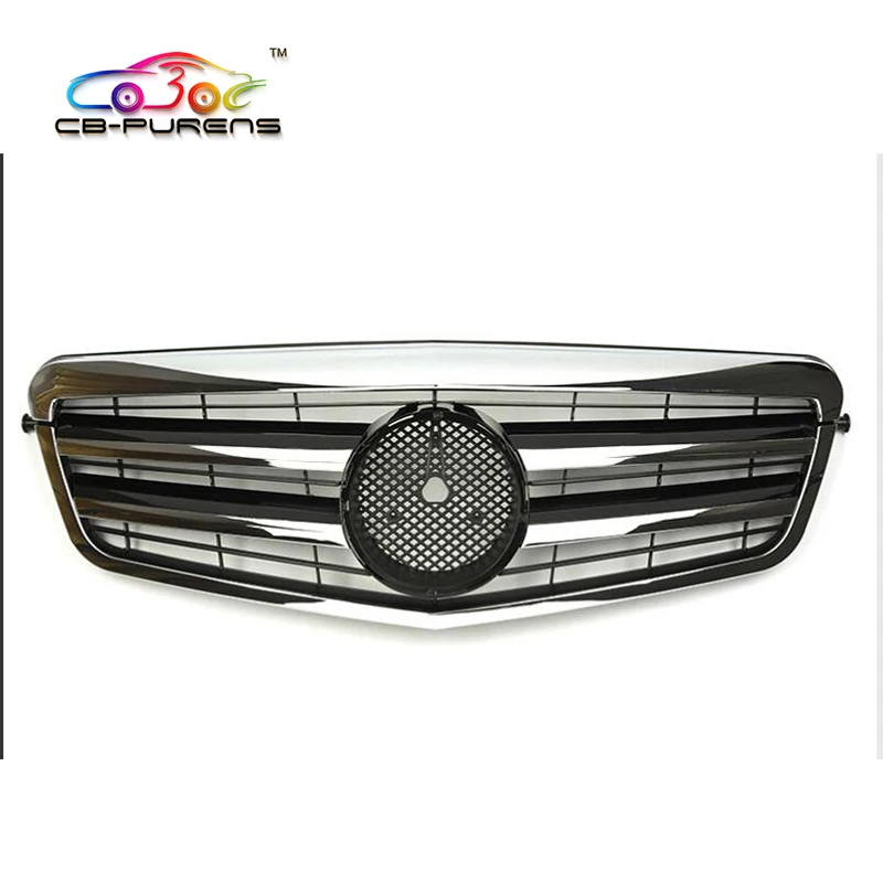 2009 2010 2011 2012 2013 For Mercedes Benz  E-Class W212 Grill Gloss Black/Flat /Silver/Chrome Front Racing Grille