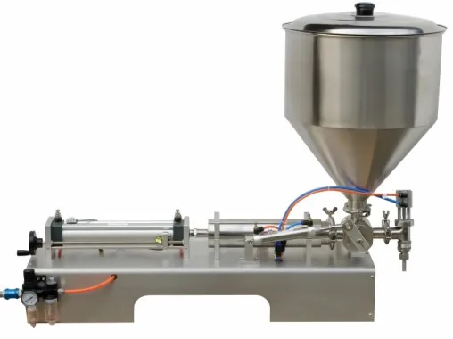 

Cream filling machine for honey, sauce, butter, cheese, paste, jam 10-100ml