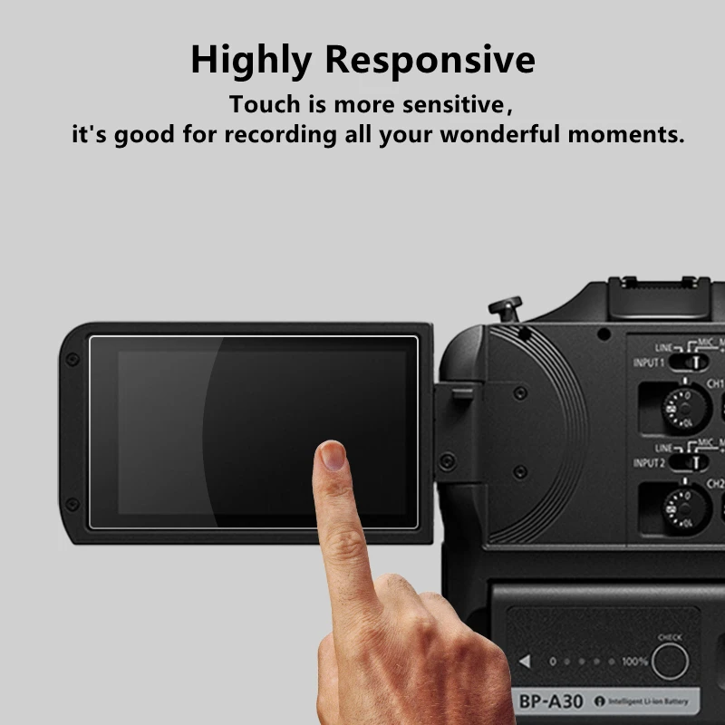 C 70 Glass 9H Camera Kính Cường Lực Dành Cho Canon C70 Camera Bảo Vệ Màn Hình LCD