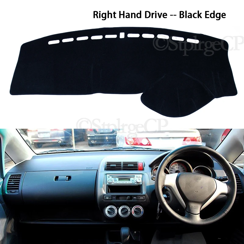 For Honda Fit Jazz 2001~2007 Anti-Slip Mat Dashboard Cover Pad Sunshade Dashmat Protect Carpet Accessories GD1 GD3 GD5 2005 2006