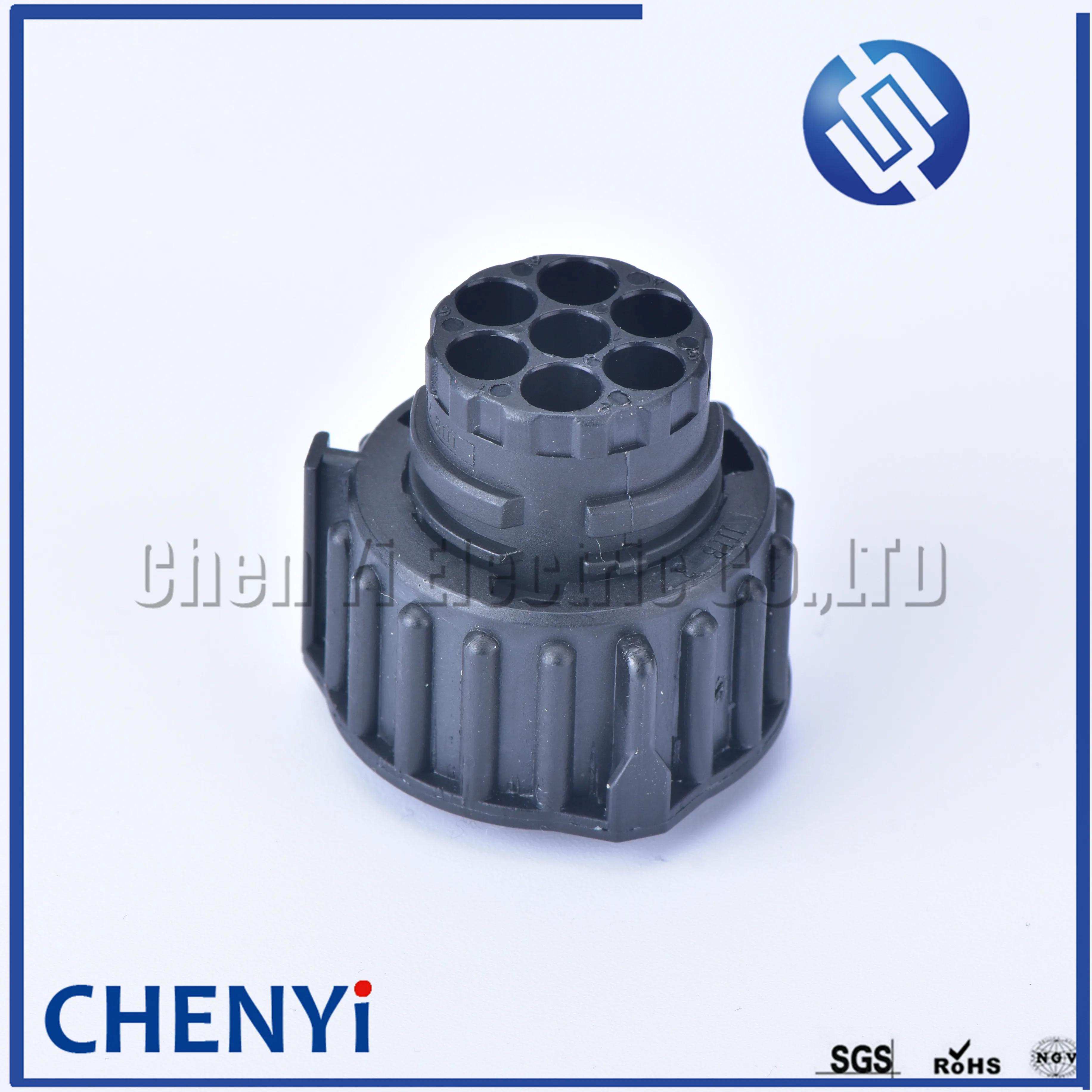 1set 7 Pin 1.5MM BU-STE KPL CIRCULAR DIN HOUSINGS Female Connector 968421-1 967650-1with cable Sheath 965786-1/965783-1