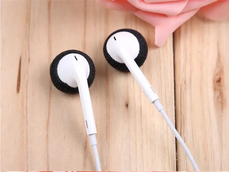 25 Pasang 50 Buah 18Mm Earphone Earbud Busa Ujung Telinga Headphone Bantalan Telinga Bantal Pengganti Spons Penutup untuk Earphone MP3 MP4
