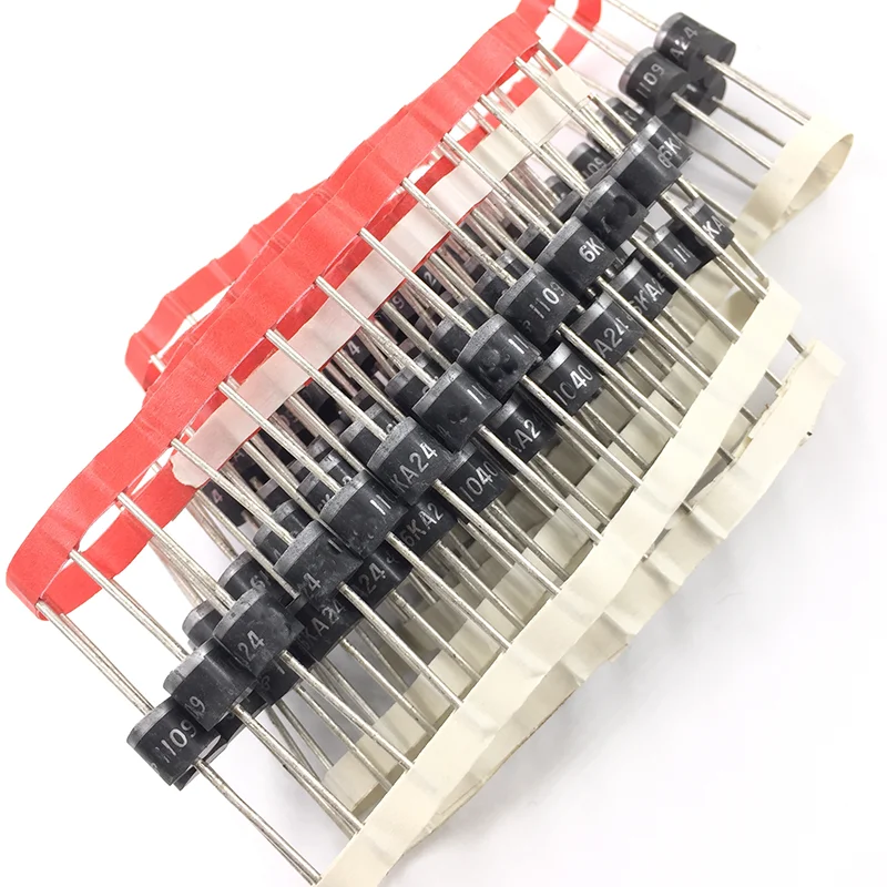 20 шт./партия 6KA24 подавление переходных диодов 24 В однонаправленный 6000 Вт R-6