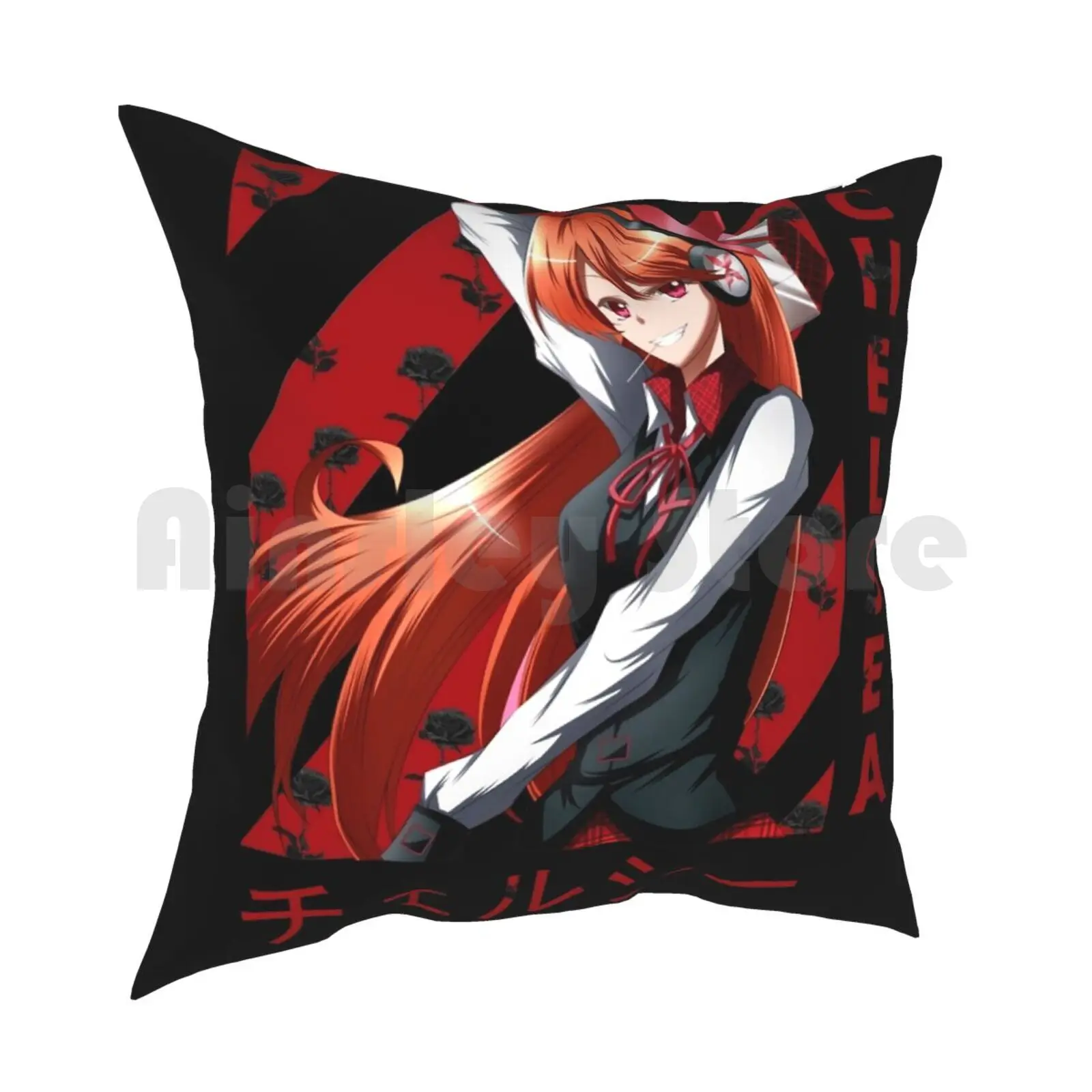 Pillow Case Printed Home Soft DIY Pillow cover Akame Ga Kill Akame Ga Kill Anime Anime Rubster21 Manga Manga Waifu Waifu