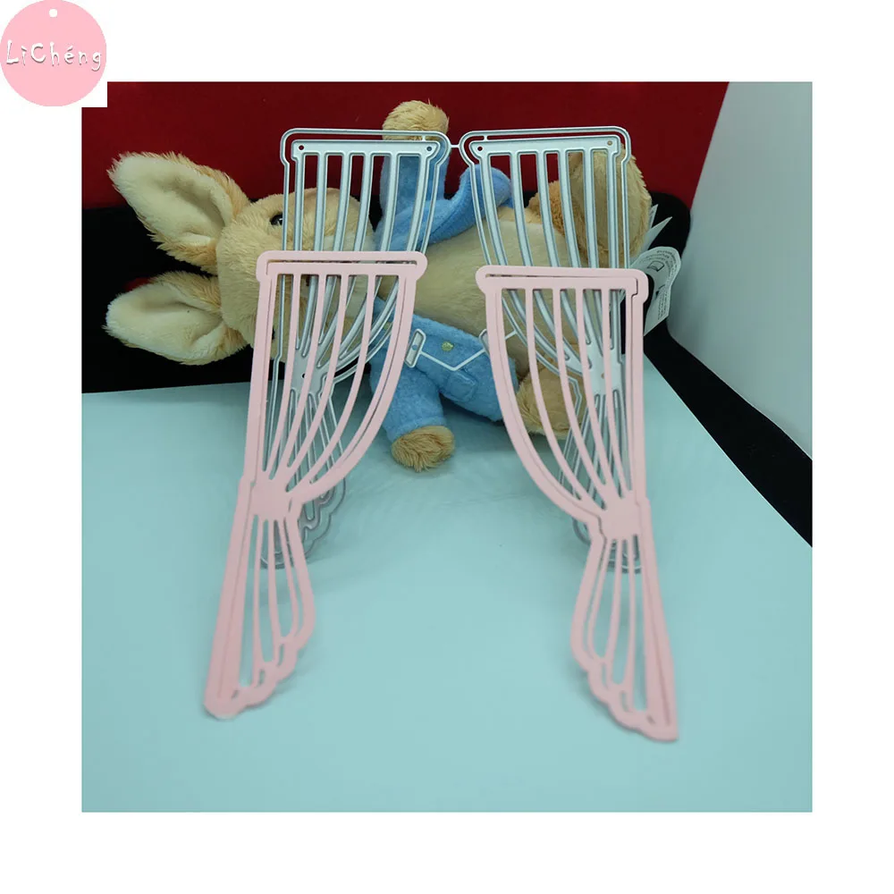 Curtain Dies Scrapbooking Decoration Pop Up Dies Paper Cutter Scrapbooking Knives Die Cut Stencils Card Making Supplies Molds