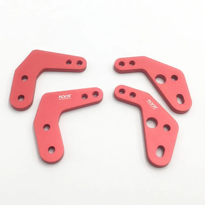 

KYX Racing Front Rear Suspension Bracket Shock Towers Adjustable Upgrades Parts for 1/10 RC Crawler Car Axial SCX10 II 90046