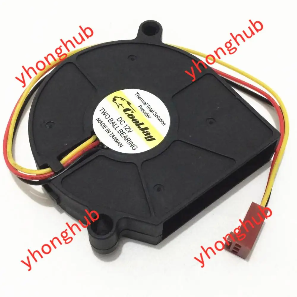 

Everflow B126015BU DC 12V 0.4A 60x60x15mm Server Cooling Fan