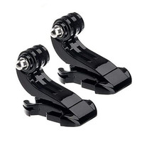 J-Hook Buckle Surface Mount For Gopro Accessories For Go Pro Hero 9 8 7 6 5 4 for Yi 4K SJCAM Action Camera Cam Accessories