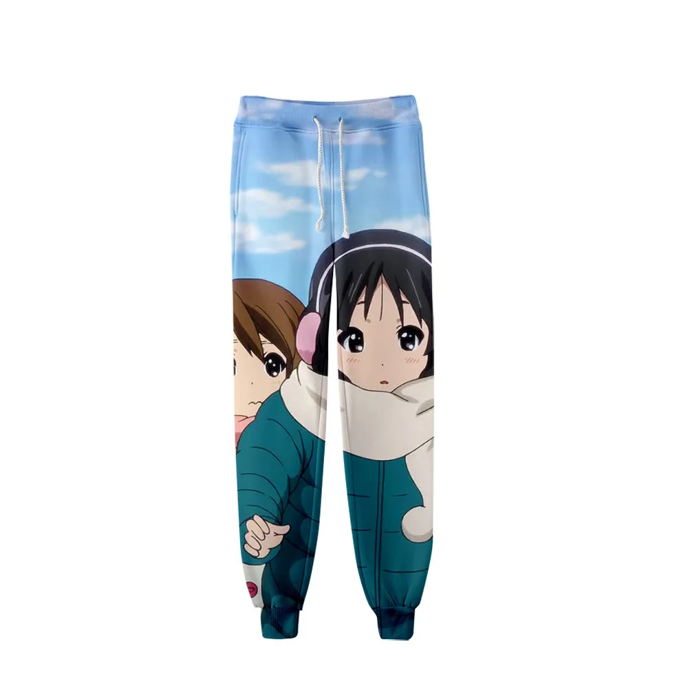 Anime K-ON K Op 3D Joggers Broek Mannen/Vrouwen Casual Broek Hip Hop Joggingbroek Yui Mio Ritsu Tsumugi Azusa cosplay Kostuum