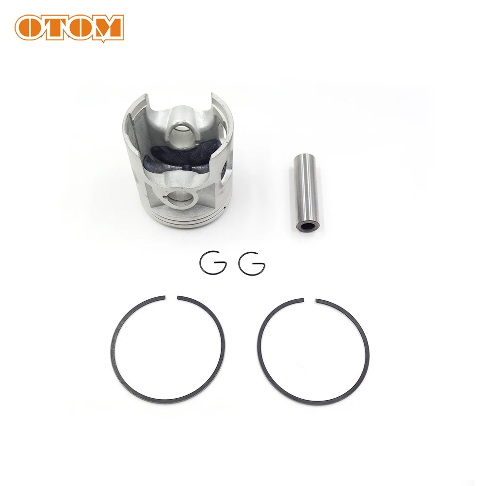 OTOM Motorcycle Cylinder Kit Piston Ring Gasket Set Bore 66mm and Engine Cylinder Head Cover For YAMAHA DT 175 DT175 MX175 78-81