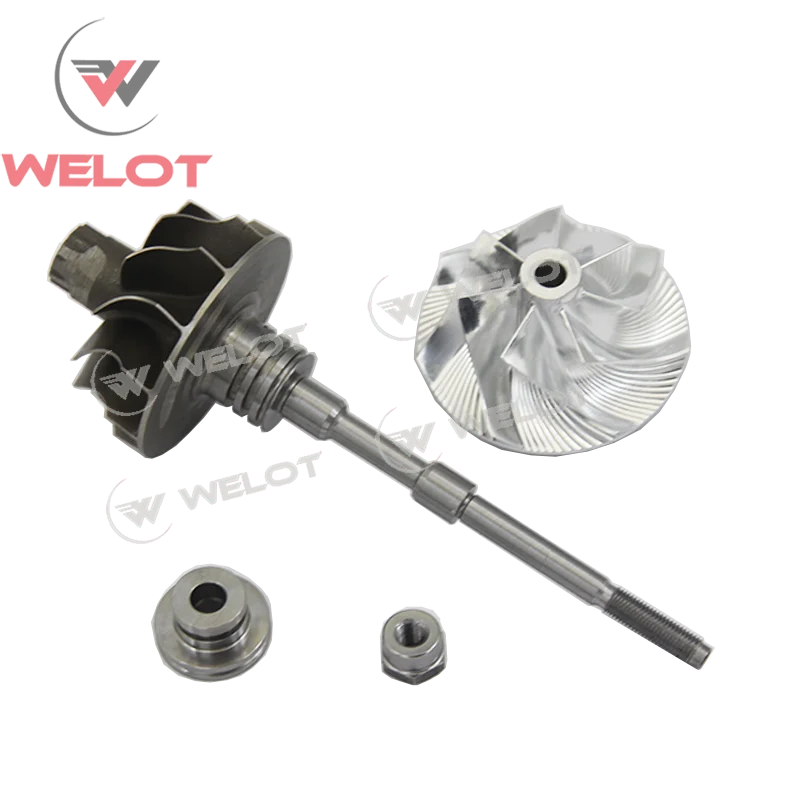 MFS Billet Turbine Shaft And Wheel Turbo Charger Rotor 822088 For FIAT PUNTO JTD 1.3LD 95HP 1.3 Multijet B13DTE 199B1.000 2010-