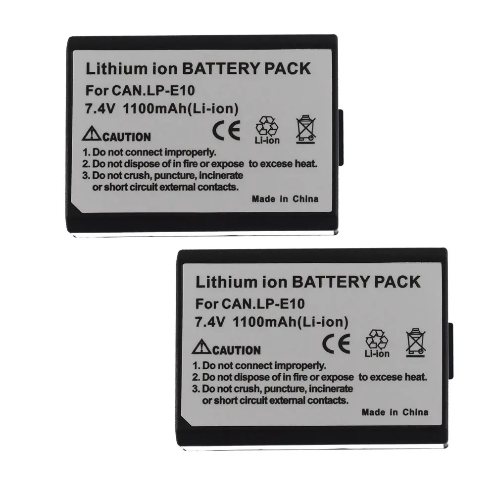 LP-E10 بطارية لـ Canon EOS Kiss X50، X70، X80، X90، DS126291، DS126491، DS126621: تقييم ونصائح للاستخدام الأمثل