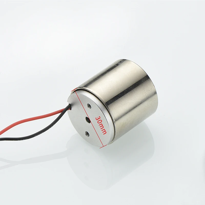 Voice Coil Motor VC Series Dedicated for Flexible Vibration Feeding Cylindrical AC12V Spring Type Linear Motor