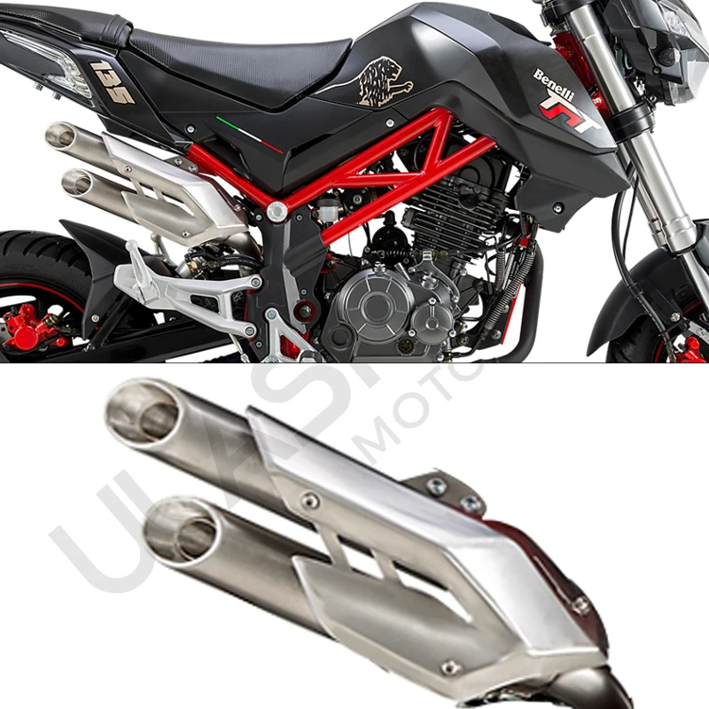 Motorcycle Exhaust Sliencer Muffler Escape System with db killer For Benelli TNT 125 135 TNT125 TNT135