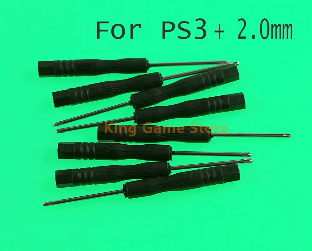 

200pcs/lot iPhone iPod iPad Opening Tool 2.0mm + Cross Security Screwdriver for PS PS2 PS3 Controller Repair Parts