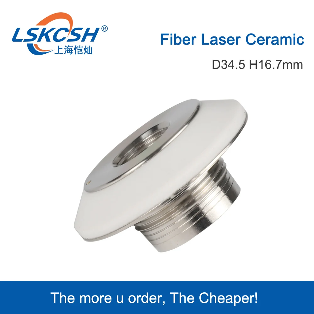 LSKCSH 20pcs/lot  high quality Fiber Laser Ceramic/nozzle holder For  BIMO-FSC Fiber Laser Cutting Head Wholesale