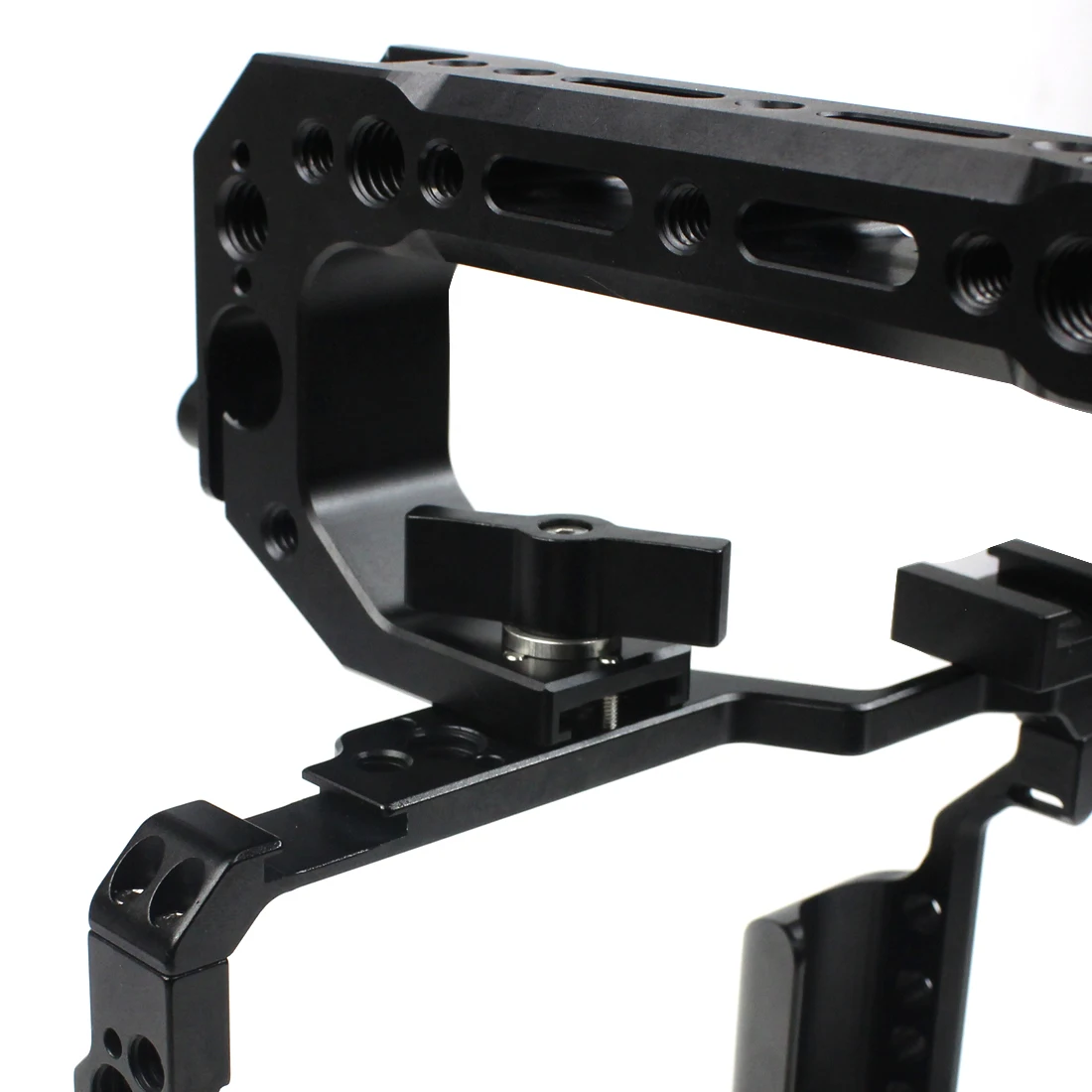 Камера клетка с ручными настройками и зажимом сверху 15-мм стержневой зажим Крепление для зеркальными камерами Fujifilm XT-20 XT-30 XT20 XT30 стабилизато...