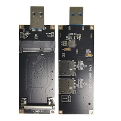 MINI PCIE to USB 3.0 Adapter Key board With SIM card slot for all MINI PCI-e 3G 4G module EP06-E EC25 EC21 SIM7600E-H SIM7600SA