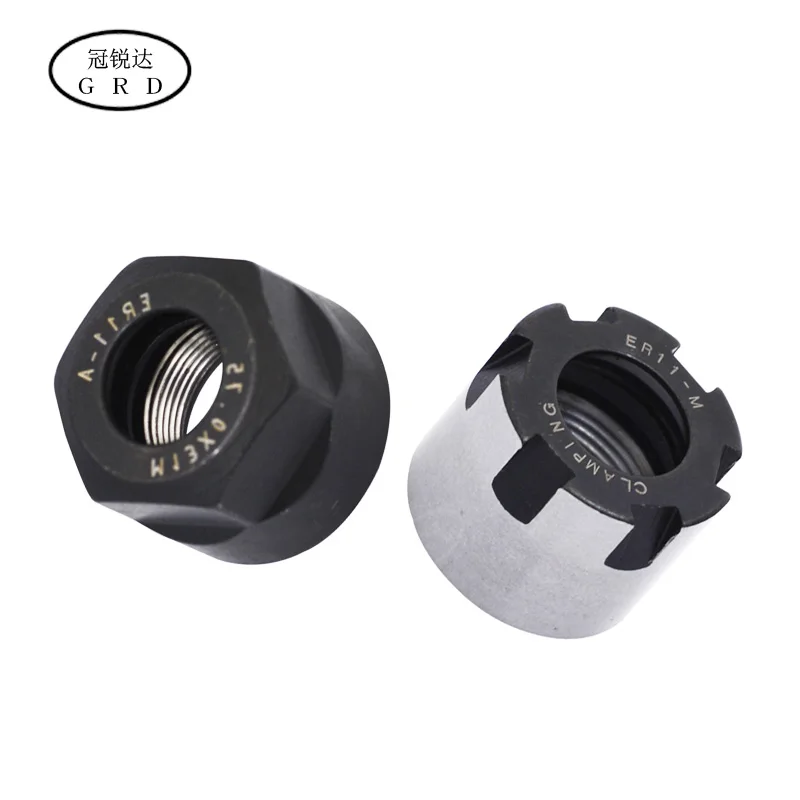 brand new er11 nut er11a er11m nut for cnc milling collet use Can cooperate er collet chuck and er series tool holder shank