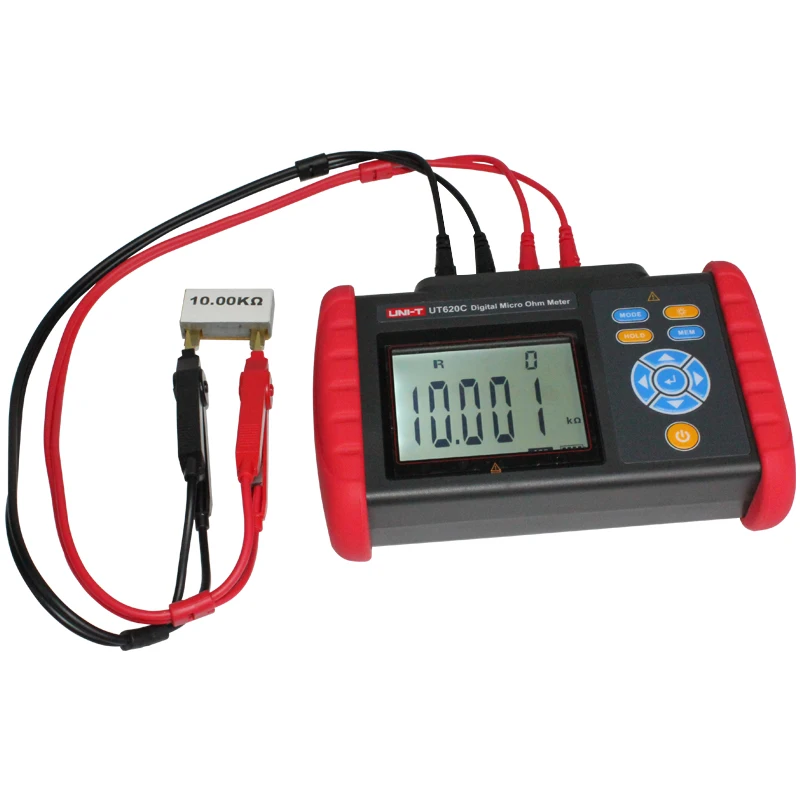 UNI-T UT620C Digital Micro Ohm Meter DC low resistance meter Cable wire/coil/motor resistance tester