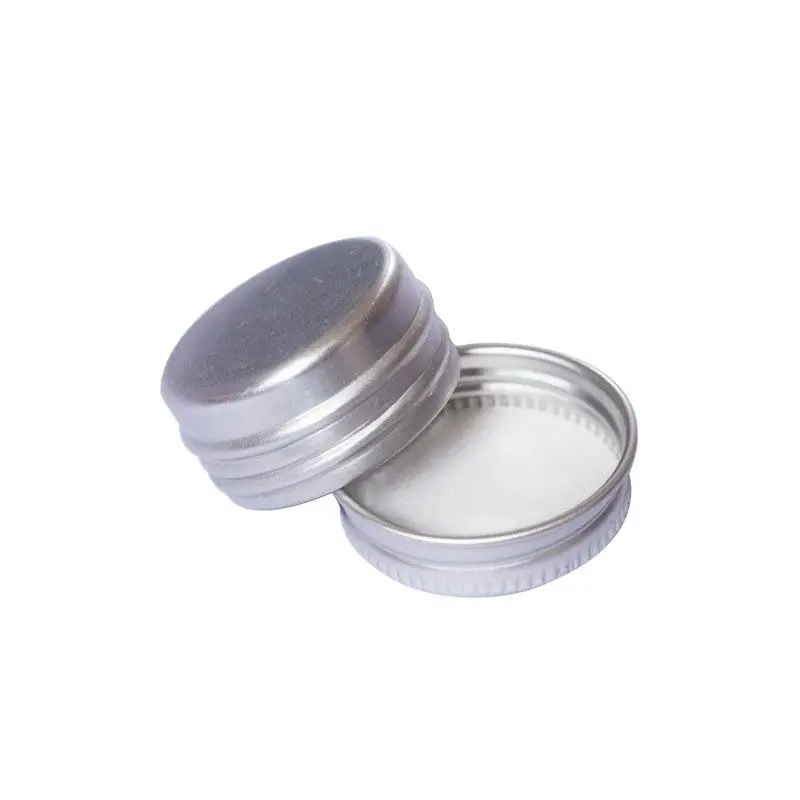 

Portable Makeup Box 5G Lip Gloss Container Horse Oil Metal Refillable Box 5ML Screw Cap Cosmetic Cream Sample Test Jar Dia 25mm