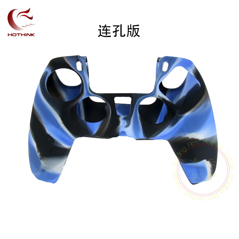 Camouflage Handle Sleeve Silicone Case Dustproof Skin Protective Cover Anti-Slip for Sony Play Station 5 Controller PS5 Gamepad