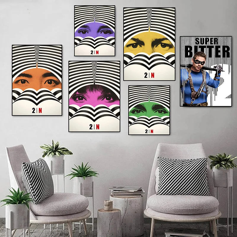 Umbrella Academy Classic TV Comedy Poster Canvas Prints Retro Prints Modern Home Wall Art Decoration Room Mural Decoration - Image 3