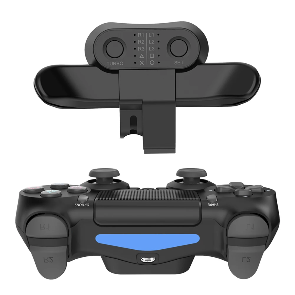 Controller Back Button Attachment for SONY PS4 Gamepad Rear Extension Adapter Electronic Machine Accessories for PS4 Controller