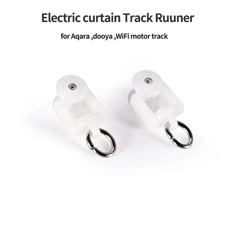 High Quality Curtain Track Runners (hook) 20PCS 1bag for Smart Home intelligient Curtain system track