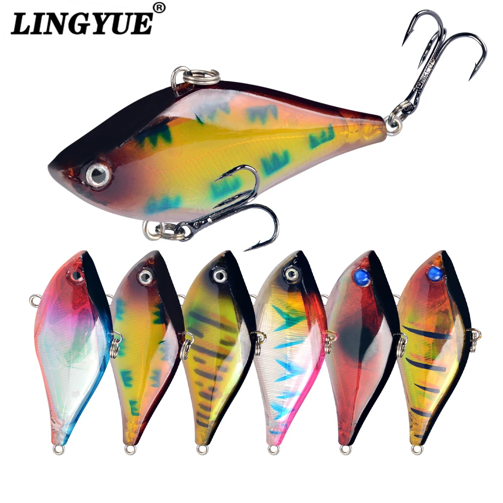 1pcs Fishing Bait Artificial High Quality 6cm/13g Hard Baits 6 Colors Available Bass Wobbler Crankbait Fishing Tackle Wholesale