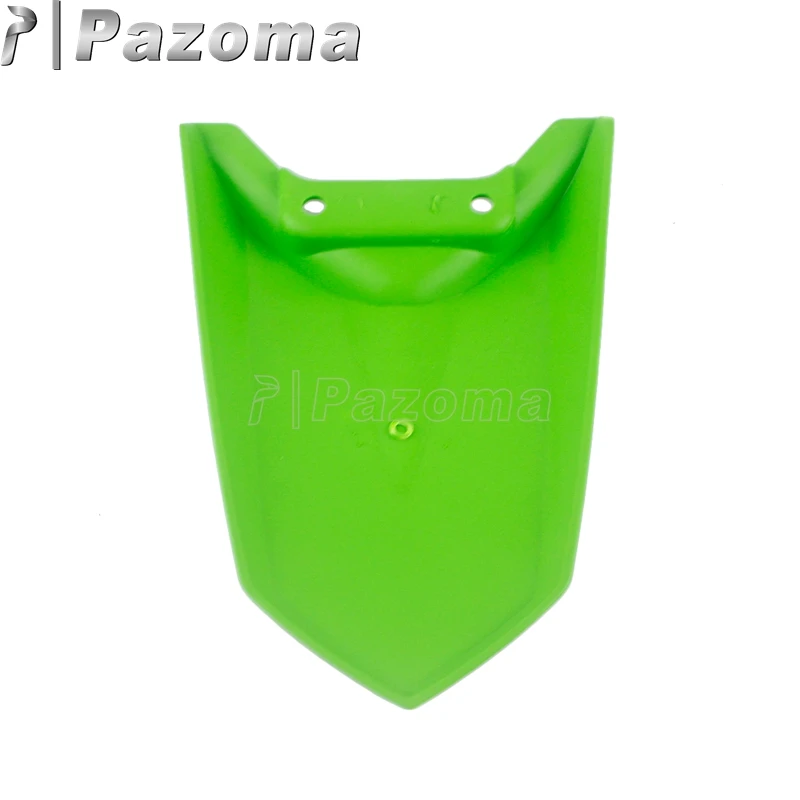 For Kawasaki KLX 150 Plastic Green Rear Fender Cover Motocross Tail Mudguard Dirt Bike Supermoto Enduro Rear Cover Panel