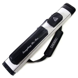 CUESOUL 2x4 Hard Pool Cue Case -Holds 2 butts and 4 cue shafts