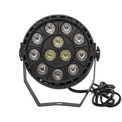 SHEHDS LED Par 12x3W RGBW Stage Light With DMX512 for Disco DJ Projector Machine Party Decoration