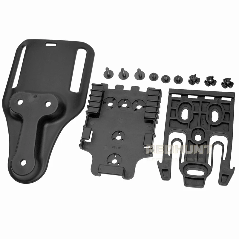 Durable Tactical Quick Locking System Kit Gun Holster QLS Kit Belt Hoster Adapter Accessories