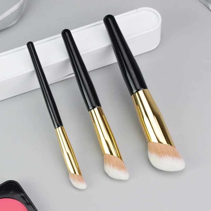 1pc Angled Foundation Makeup brushes Liquid detail Concealer Make up brushes rhombus cover up Face essential cosmetic tools