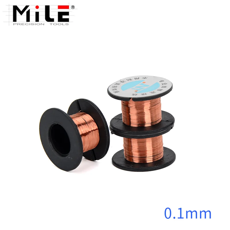 0.1mm PCB Link Jumper Wire Maintenance Jump Line Copper Soldering Wire for Mobile Phone Computer PCB Welding Repair Tools