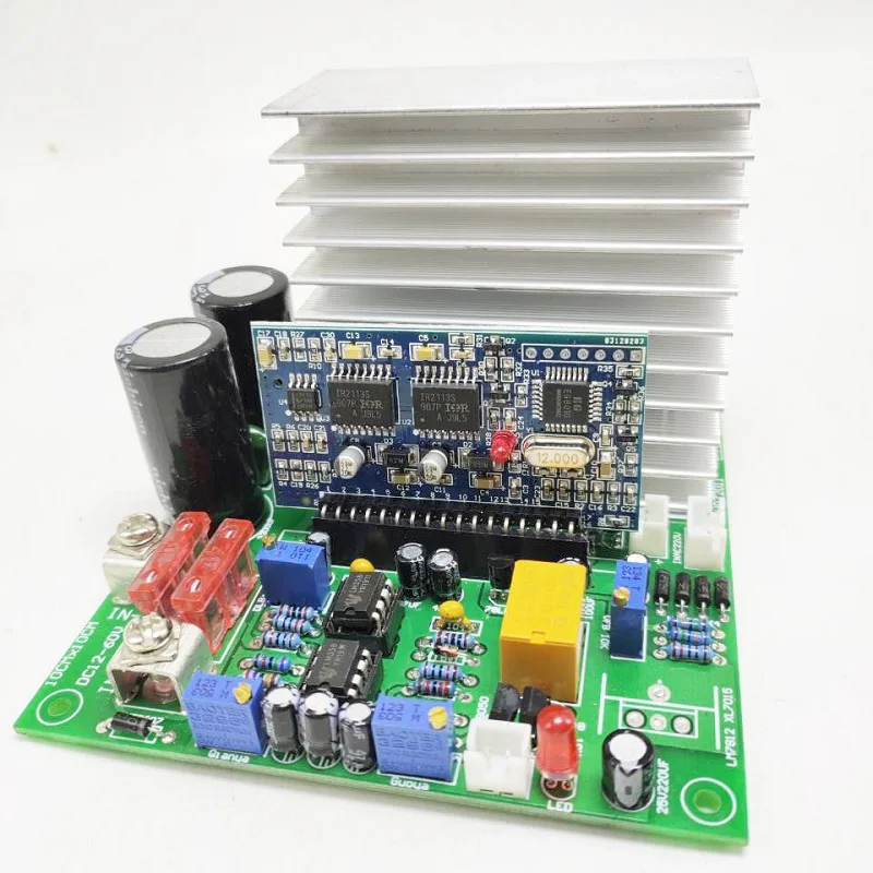 600W 1000W 2000W Pure Sine Wave Power Frequency Inverter Board Battery Power Boost DC 12V-60V to AC 220V Voltage Converter