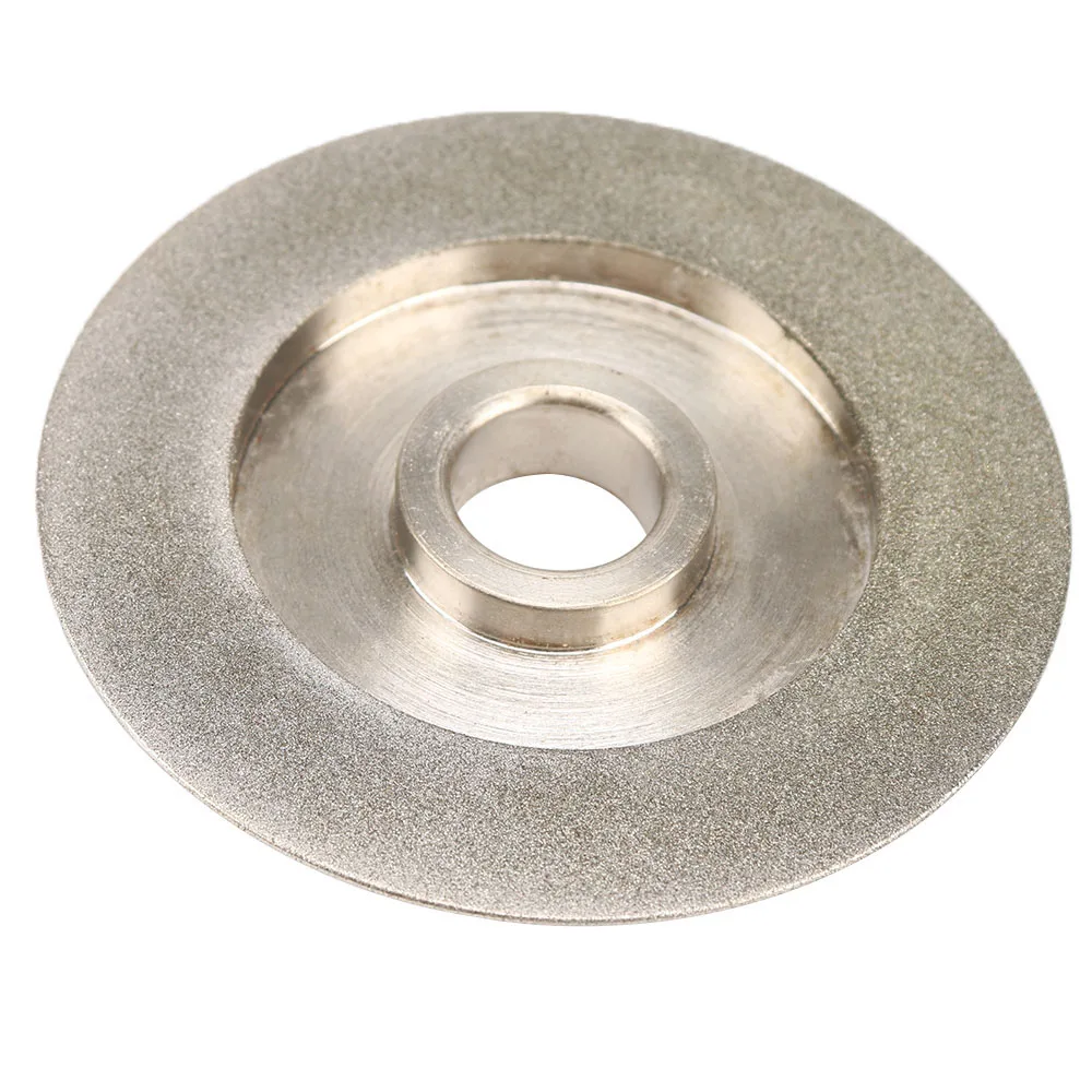 Rebolo de diamante galvanizado de 78 mm 45 °   Disco moedor de copo 16/12,7mm de diâmetro do furo fresa polimento ferramentas rotativas