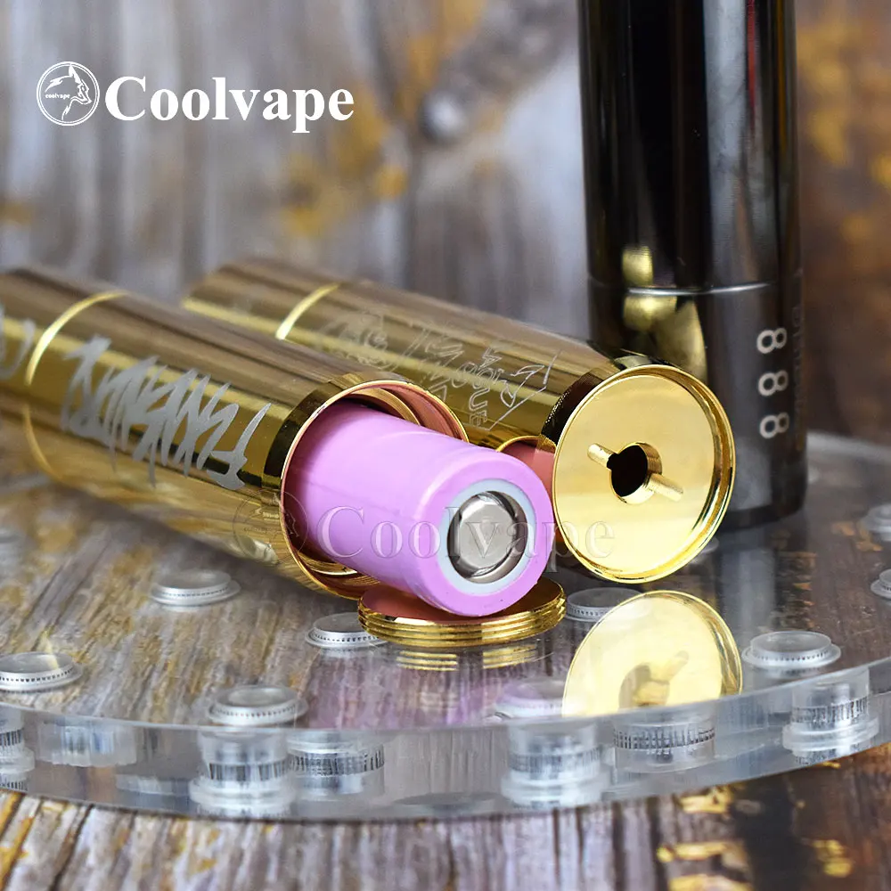 coolvape summon v2 mod scndrl mod mosiężny materiał mechaniczny mod 18650 bateria vs av twistgyre mod pasuje do Apocalypse GEN 2 RDA