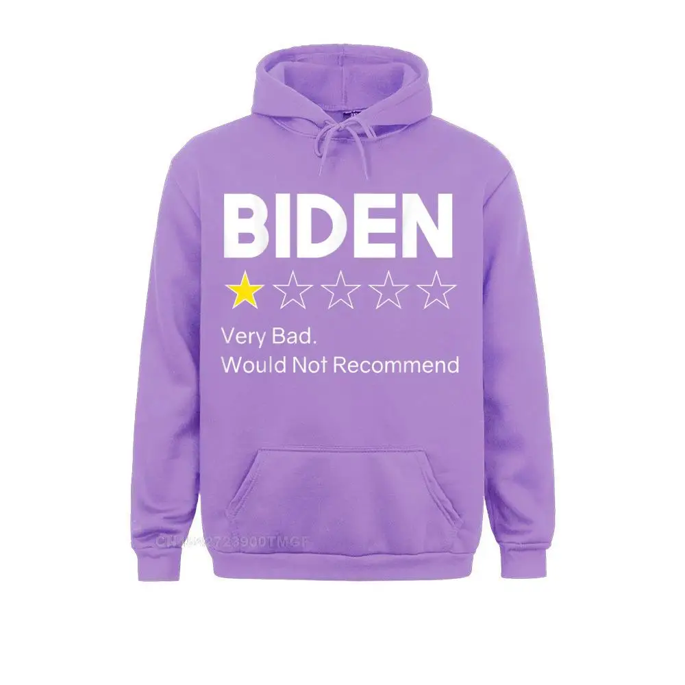 Hoodies Anti Biden 2020 One Star Very Bad. Would Not Recommend Hoodie Thanksgiving Day Long Sleeve Men Custom Hoods Classic