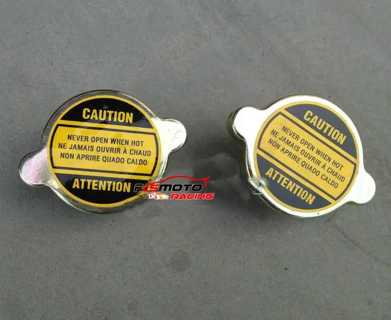 New 2Pcs 1.8 BAR 26 LBS/PSI Radiator Cap For HONDA CRF/CR/TRX/XR 85/125/150/250/450/650