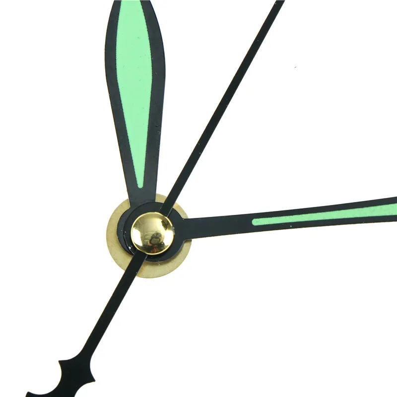 1 Set New Luminous Silent Quartz Wall Clock Spindle Movement Mechanism Part DIY 3D Wall Decoration For Home Decor
