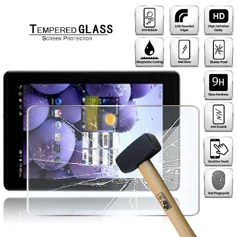 Tablet Tempered Glass Screen Protector Cover for LG Optimus Pad LTE 8.9 Incn HD Eye Protection Empered Film