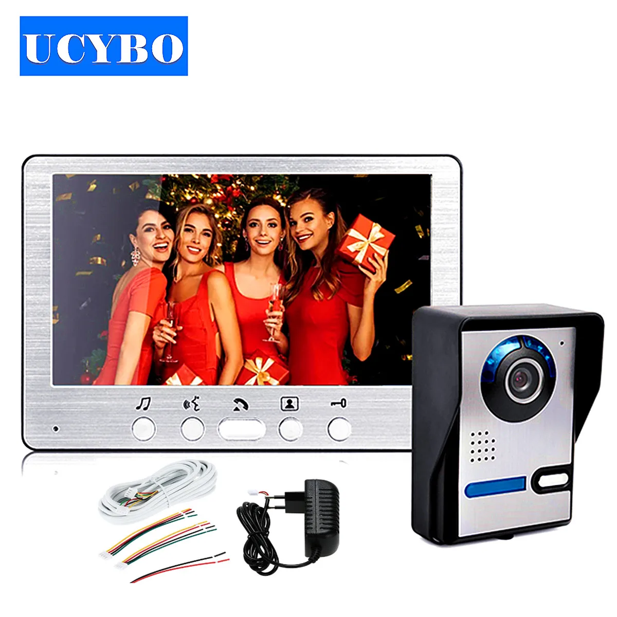 video intercom entry system kit 7\