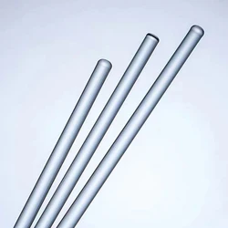 5pcs/10pcs Glass mixing rod glass drainage rodtransparent Lab stirring stick muddler glass stirrer for scientific experiment