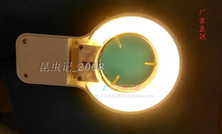 Microscope Universal Ring Light Source Industrial Microscope Light Source Microscope Fluorescent Tube 8W Yellow Light