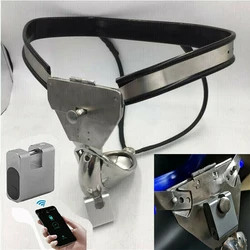 Remote Padlock Ball Scrotal Covered Cage Chastity Belt Sex Toys Adult Bdsm Role Play