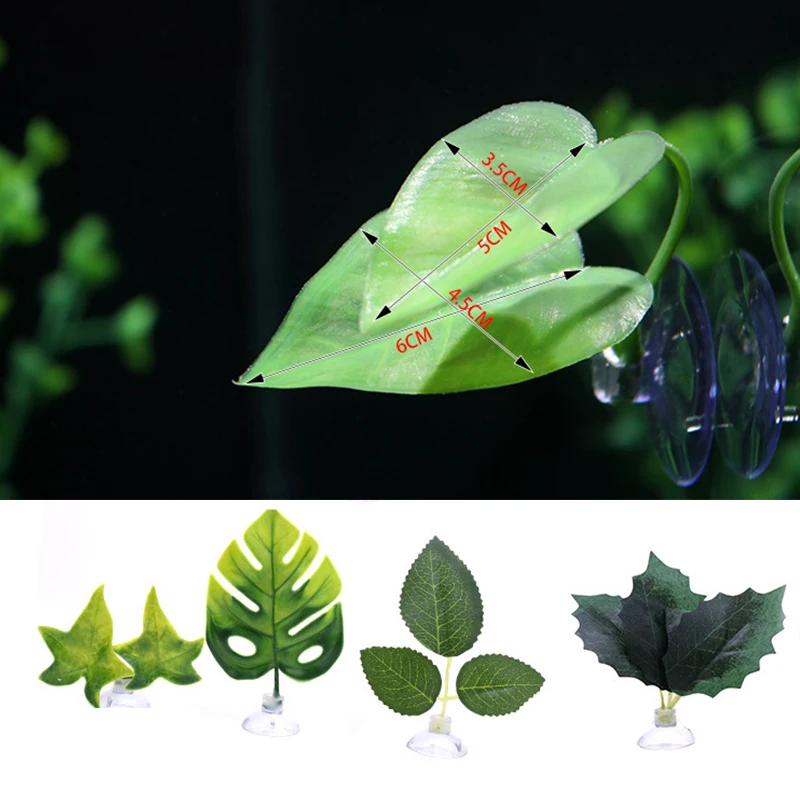 1Set Fish Rest bed decor Artificial Leaf Fish Tank Aquarium Betta Spawning Ornamental Plant Betta Fish Play Relax Hide  Hammock